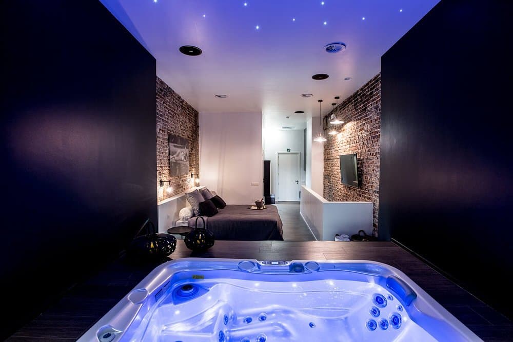 Chambre Jacuzzi Privatif Hôtel Esperance